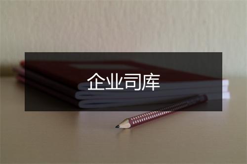 企业司库