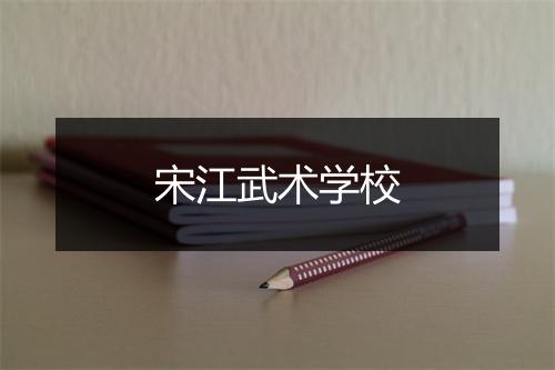 宋江武术学校