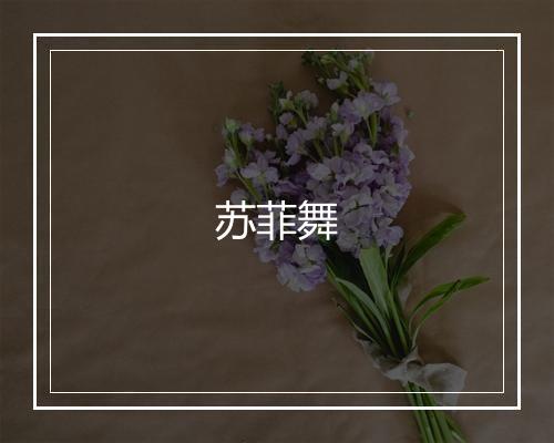 苏菲舞