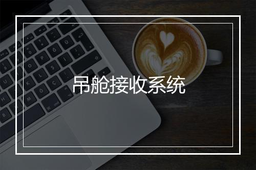 吊舱接收系统