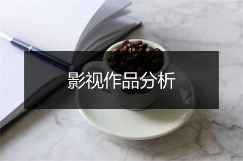 影视作品分析