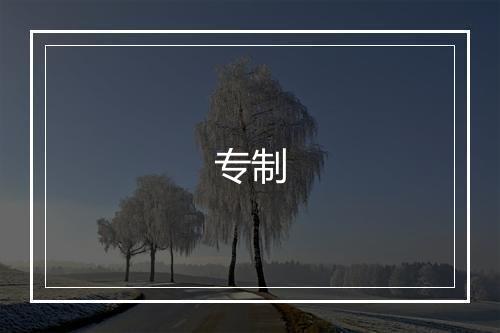 专制