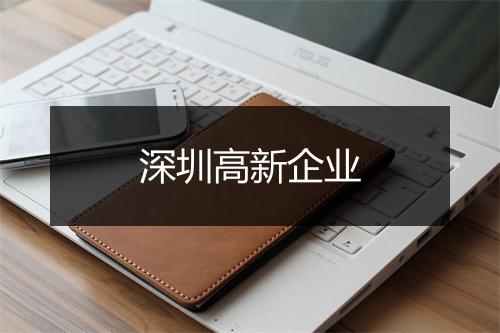 深圳高新企业