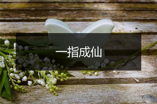 一指成仙