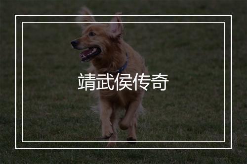 靖武侯传奇