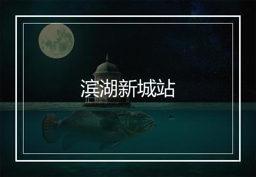 滨湖新城站