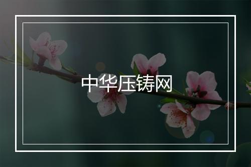 中华压铸网