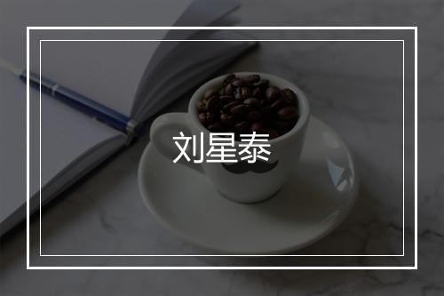 刘星泰