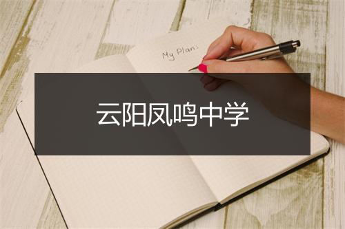 云阳凤鸣中学