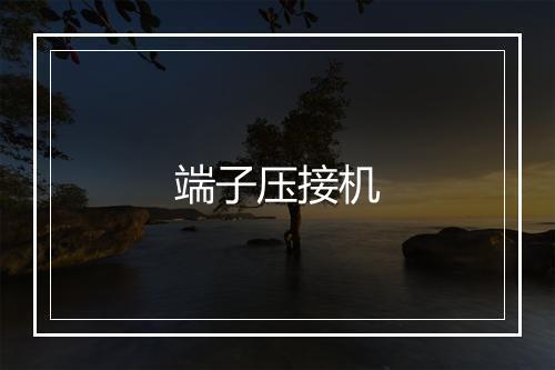 端子压接机