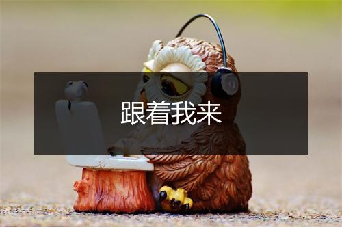 跟着我来