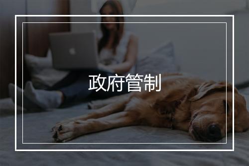 政府管制