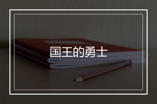 国王的勇士