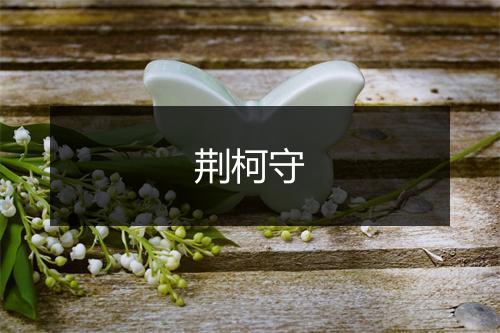 荆柯守