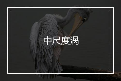 中尺度涡