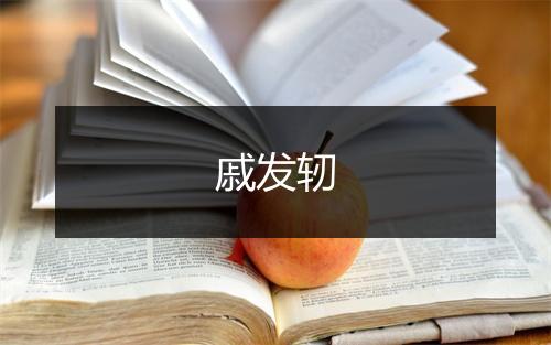 戚发轫