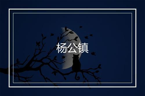 杨公镇