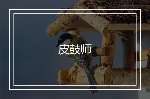 皮鼓师