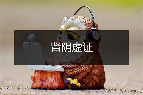 肾阴虚证