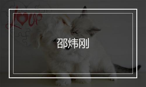 邵炜刚