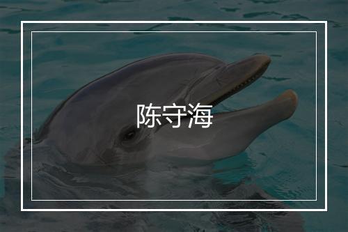 陈守海