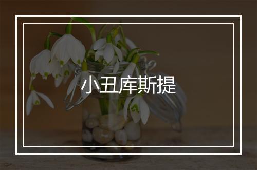 小丑库斯提