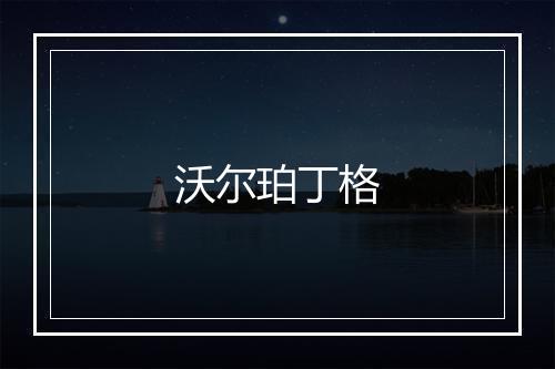 沃尔珀丁格